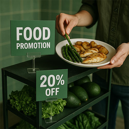 去哪吃協助商家達成營收與新客目標：包含活動推廣、常客培養、提升客單價與消費者再訪建議